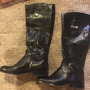 Coach Micha Calf leather boots